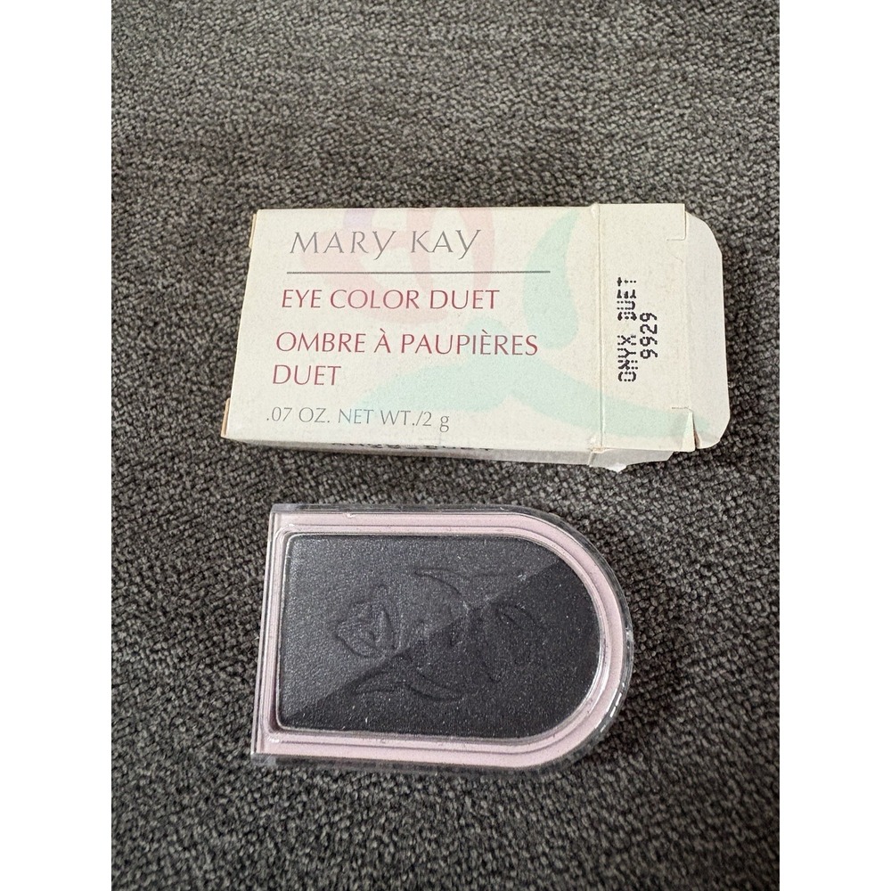 Mary Kay Vintage Second Look Eye Color Duo Onyx Duet‎ 9929 NIB